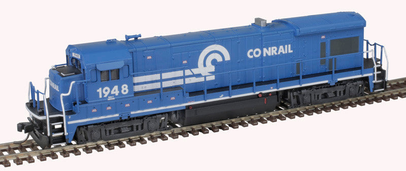 Atlas Master Gold Series N 40005452 DCC/ESU LokSound V5 Equipped GE B23-7 Locomotive w/Ditch Lights Conrail 'White Sill' #1948