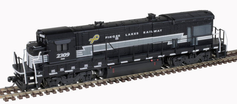 Atlas Master Gold Series N 40005454 DCC/ESU LokSound V5 Equipped GE B23-7 Locomotive w/Ditch Lights Finger Lakes Railway #2309