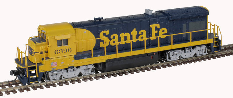 Atlas Master Gold Series N 40005459 DCC/ESU LokSound V5 Equipped GE B23-7 Locomotive Santa Fe 'Warbonnet' ATSF #6400