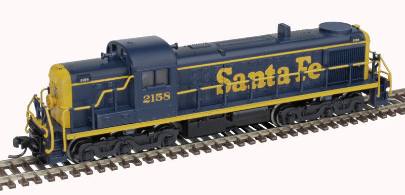 Atlas Classic Silver Series N 40005493 DCC Ready Alco RSD4/5 Locomotive Santa Fe ATSF #2158