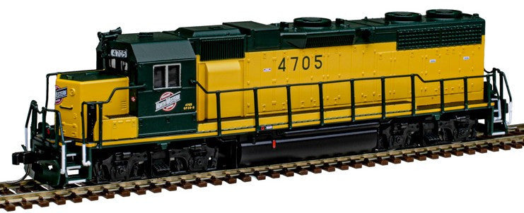 Atlas Master Gold Series N 40005622 DCC/ESU Loksound V5 Equipped EMD GP38 Locomotive Chicago & North Western CNW #4705