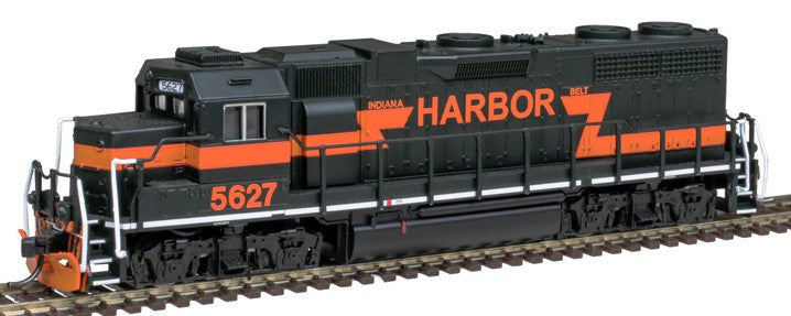 Atlas Master Gold Series N 40005628 DCC/ESU Loksound V5 Equipped EMD GP38 Locomotive w/ F/R Ditch Lights Indiana Harbor Belt IHB #5629