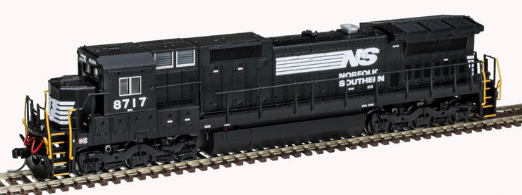Atlas Master Silver Series N 40005659 DCC Ready GE Dash 8-40C Locomotive w/ F/R Ditch Lights Norfolk Southern NS #8709
