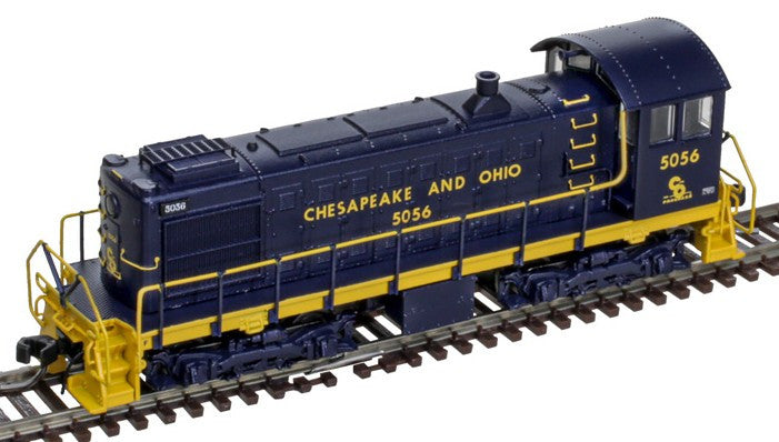 Atlas Master Gold Series N 40005718 DCC/ESU LokSound V5 Equipped Alco S-2 Locomotive Chesapeake & Ohio C&O #9056