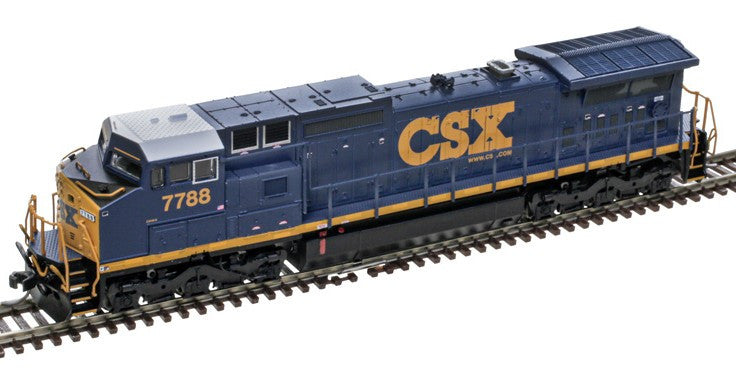 Atlas Master Silver Series N 40005830 DCC Ready DASH 8-40CW Locomotive CSX 'YN3' CSX #7788