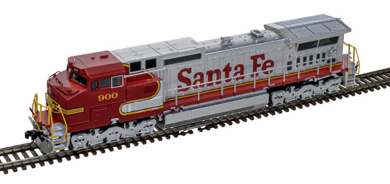 Atlas Master Gold Series N 40005859 DCC/ESU LokSound V5 Equipped DASH 8-40CW Locomotive Santa Fe 'Warbonnet' ATSF #900