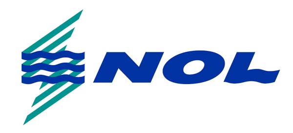 Jacksonville Terminal Company N 405343 40' Standard Height 8'6 corrugated side steel container NOL Neptune Orient Lines 'NOSU' 2-Pack