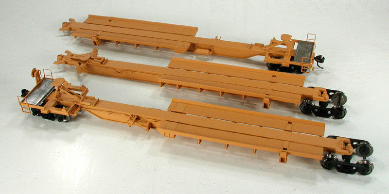 Bowser Executive Line HO 42827 Trinity 53' 'RAF 53C' Spine Cars 5-Unit Set TTAX #555180