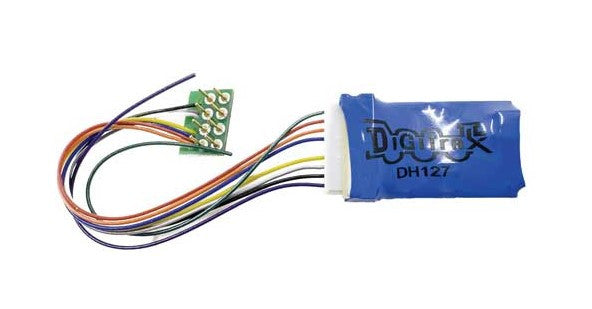 Digitrax HO DH127P Series 7 Mobile DCC Control Decoder