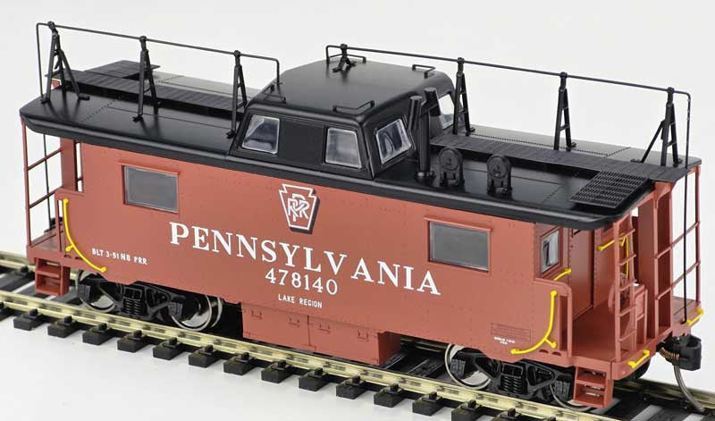 Bowser HO 43417 PRR N-8 Caboose w/Trainphone Pennsylvania Railroad PRR #478162 'Shadow Keystone Lake Region'