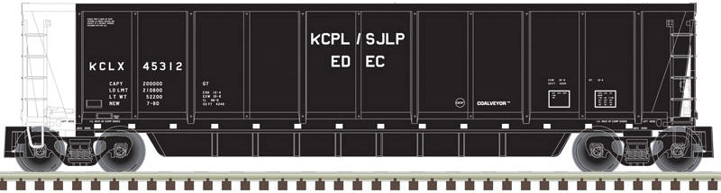 Atlas Master HO 20006701 ACF Coalveyor Bathtub Gondola Kansas City Power & Light SJLP KCLX #45353