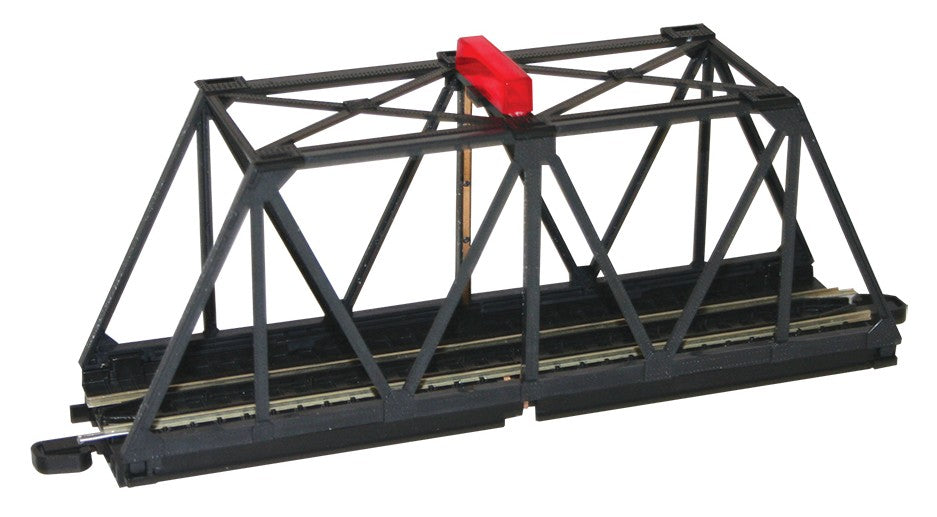 Bachmann HO 44473 E-Z Track Truss Bridge with Blinking Light