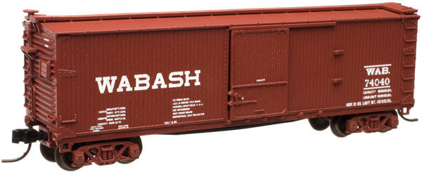 Atlas N 45764 USRA Double Sheathed Box Car Wabash WAB #74025