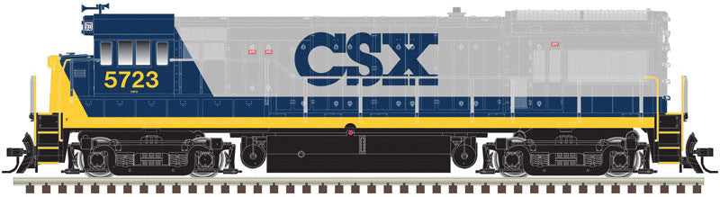 Atlas Master HO 10003804 Gold Series DCC/Sound GE U36B Locomotive CSX #5723