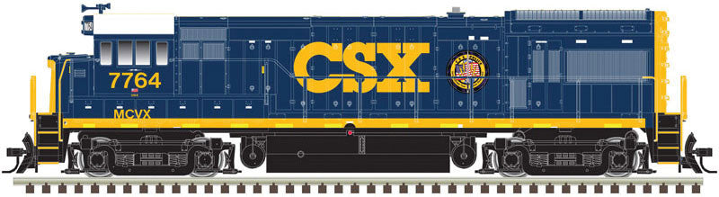Atlas Master HO 10003806 Gold Series DCC/Sound GE U36B Locomotive CSX 'MCVX Safety Train' MCVX #7764