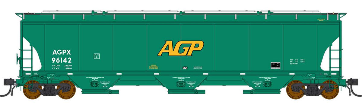 Intermountain HO 472110-01 Trinity 5161 Cubic Foot Covered Hopper AGP AGPX #96142