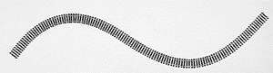 Atlas HO 178 Code 100 Nickel-Silver Rail Black Ties Super Flex Track 3' - 5-Pack
