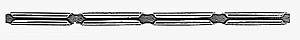 Atlas HO 170 Nickel-Silver Universal Rail Joiners - 48-Pack