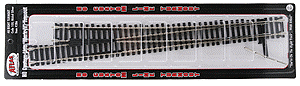 Atlas HO 286 Code 100 Nickel-Silver Rail Black Ties Custom-Line Mark IV Turnout No. 8 Right Hand - 1 Piece