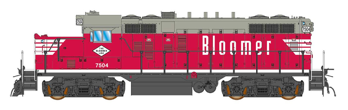 Intermountain HO 49817-02 DCC/ESU LokPilot Equipped Paducah GP10 Locomotive Bloomer Line #7561