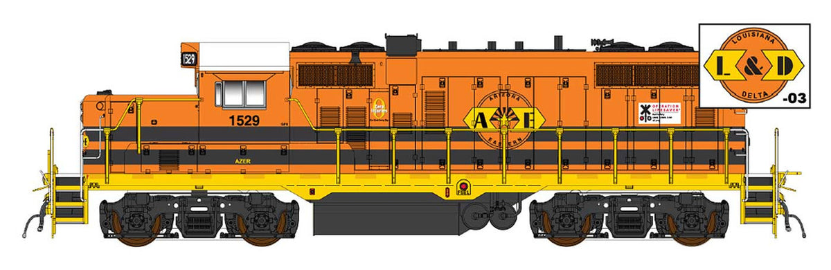Intermountain HO 49871S-02 DCC/ESU LokSound V5 Equipped Paducah GP10 Locomotive Genesee & Wyoming A&E AZER #1530