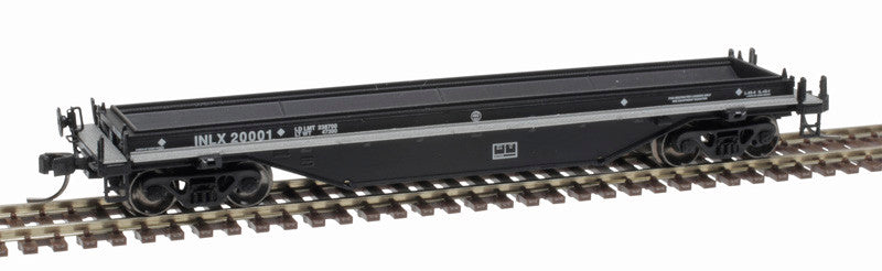 Atlas Master N 50004885 42' Coil Steel Car with Fishbelly Side Sill No Cover Inland Steel INLX #20001