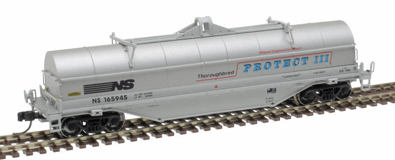 Atlas Master N 50004890 42' Coil Steel Car with Fishbelly Side Sill Norfolk Southern Protect III NS #165922