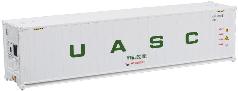 Atlas N 50005357 40' Hi-Cube Refrigerated Intermodal Container United Arab Shipping Co - UASC - Set #1