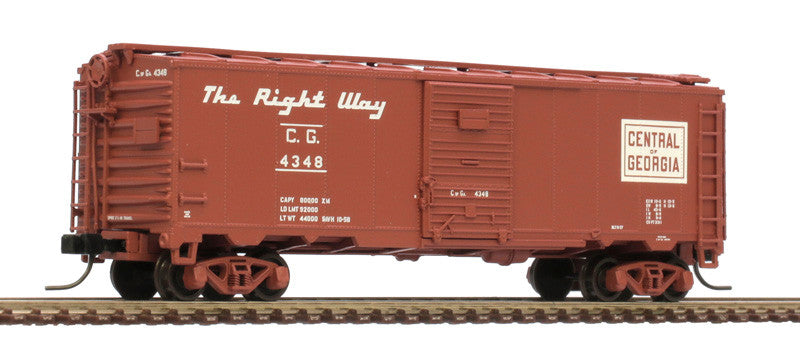 Atlas Master N 50006095 1932 ARA Box Car Central of Georgia 'The Right Way' CG #4264