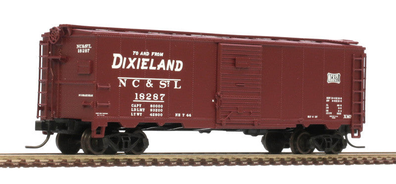 Atlas Master N 50006097 1932 ARA Box Car NC&STL 'To and From Dixieland' NC&STL #18287