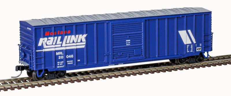 Atlas Master N 50006359 50' Precision Design Rib-Side Boxcar Montana Rail Link MRL #20052