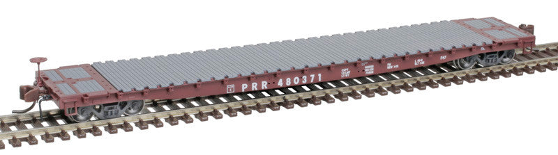 Atlas Master N 50006438 GSI 60' Flatcar Pennsylvania Railroad PRR #480356