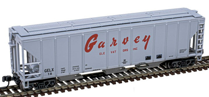 Atlas Master N 50006803 PS-2 4427 3-Bay Covered Hopper Garvey GELX #16