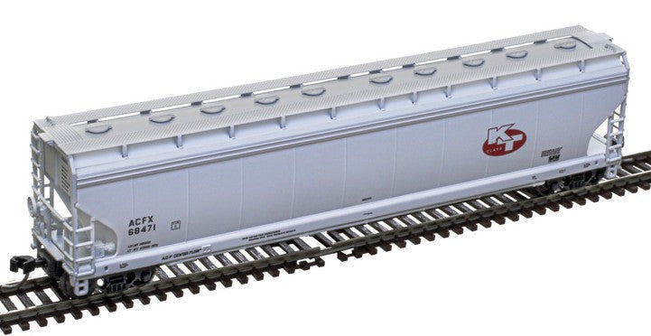 Atlas Master N 50006981 ACF 5800 Centerflow Plastics Covered Hopper KT Clays ACFX #68444