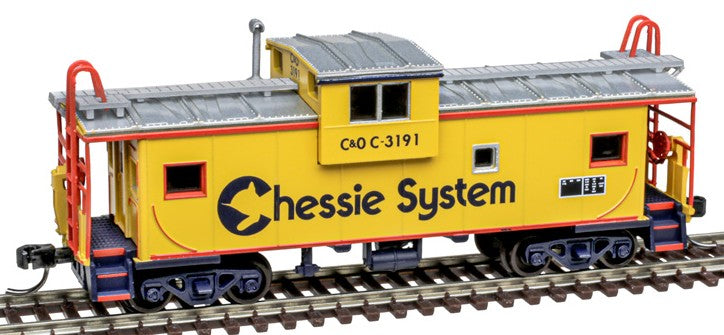 Atlas Master Silver Series N 50007305 Extended Vision Caboose Chessie System C&O #C-3191