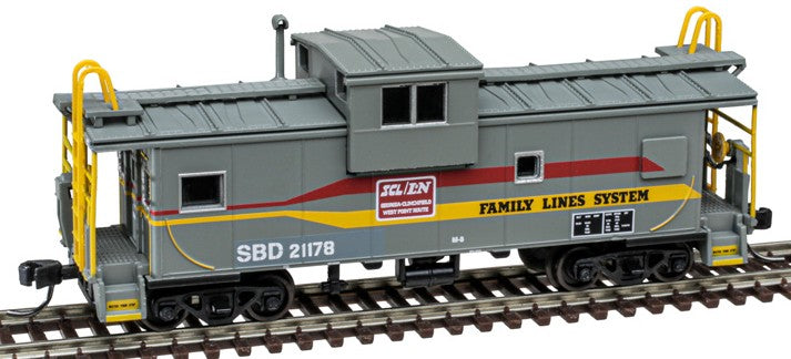 Atlas Master Silver Series N 50007310 Extended Vision Caboose Family Lines SBD #21178