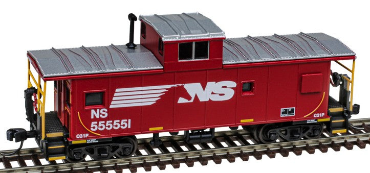 Atlas Master Silver Series N 50007314 Standard Vision Caboose Norfolk Southern NS #555551