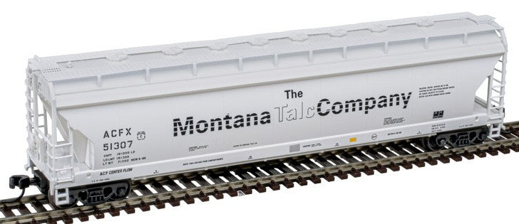 Atlas Master N 50007344 ACF 4-Bay Pressureaide Centerflow Hopper Montana Talc Company ACFX #51369