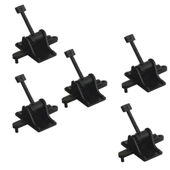 Caboose Industries 5202S Ground Throw - Sprung with .190" travel for HO & S - 5 pack