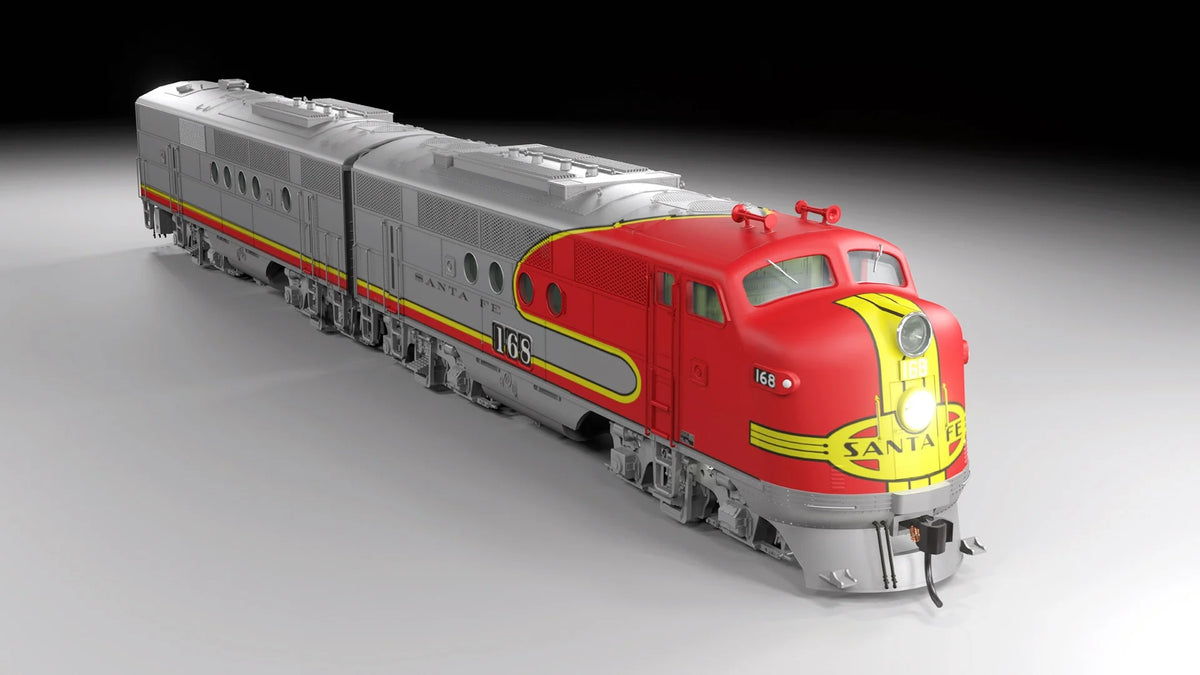 Rapido Trains Inc HO 53006 DCC Ready EMD FT A+B Locomotive Set AT&SF "Freight Scheme" #103 + 103A