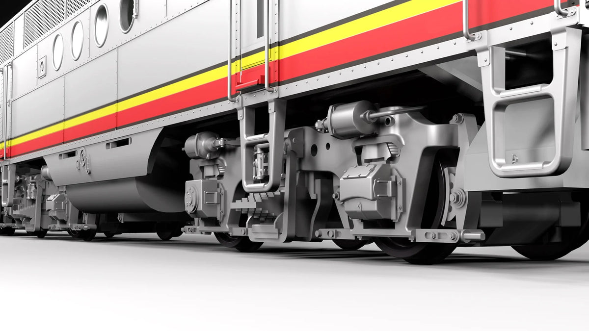 Rapido Trains Inc HO 53006 DCC Ready EMD FT A+B Locomotive Set AT&SF "Freight Scheme" #103 + 103A