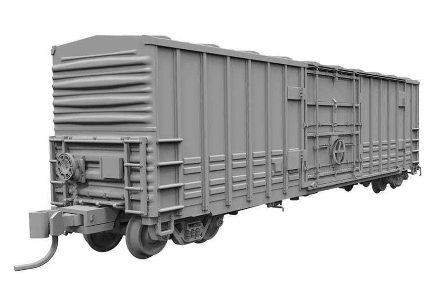 Rapido Trains Inc N 537008 - 656293 PC&F B-100-40 Boxcar 'UP Shield Repaint' SP #656293