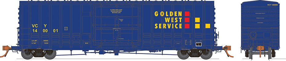 Rapido Trains Inc N 537003 PC&F B-100-40 Boxcar Ventura County 'Golden West Service' VCY Pack #1 - 6-Pack
