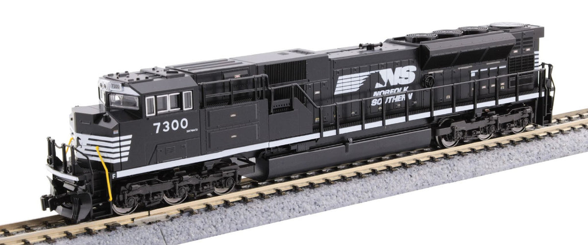 Kato N 176-8560 DCC Ready EMD SD70ACU Locomotive Norfolk Southern NS #7300
