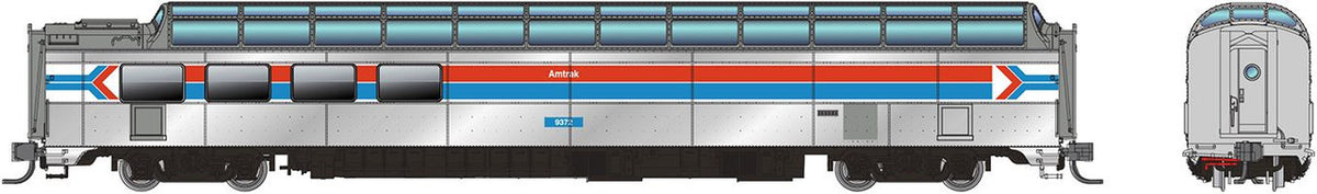 Rapido Trains Inc N 575011 Southern Pacific 3/4 Dome-Lounge Car w/Flat Sides Amtrak Phase 1 #9371