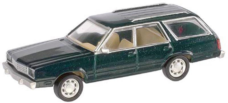Atlas N 60000011 1978 Ford Fairmont Wagon Dark Jade Metallic 2-Pack