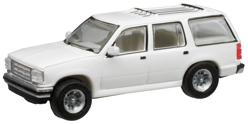Atlas N 60000053 1993 Ford Explorer Unlettered White 2-Pack