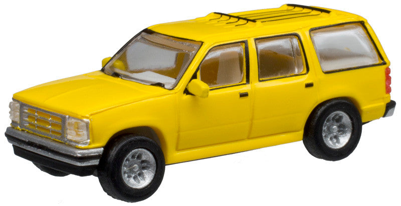 Atlas N 60000054 1993 Ford Explorer Unlettered Yellow 2-Pack