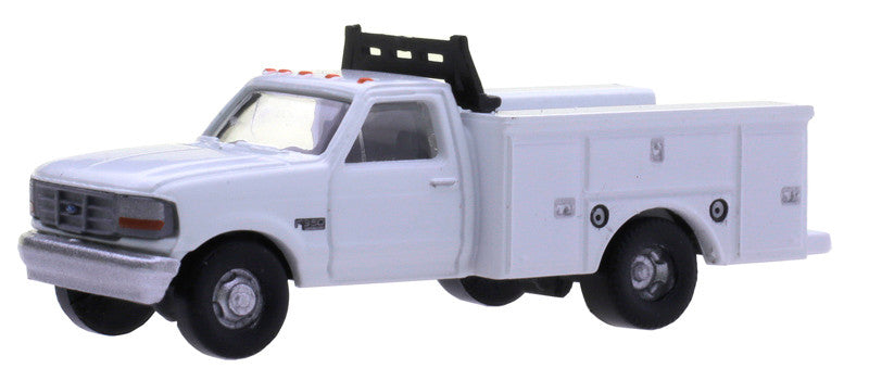Atlas N 60000149 Ford F-250/350 Pickup Trucks White 2-Pack