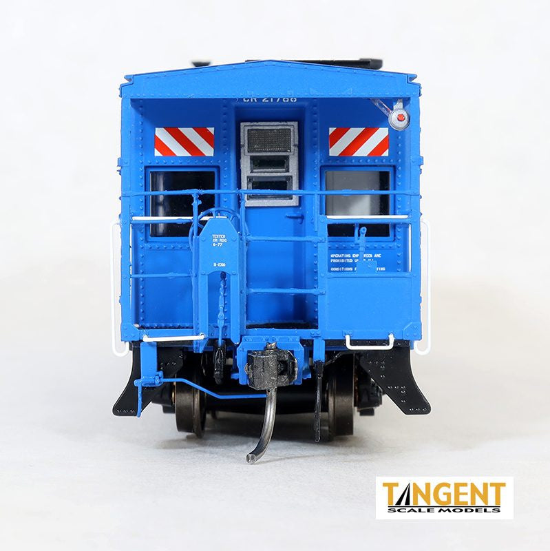 Tangent Scale Models HO 60127-01 DSI/SLCC Bay Window Caboose Conrail N7A Blue Repaint 1979+ CR #21559
